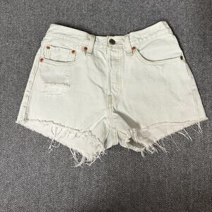 LEVI'S - Distressed Cutoff Shorts